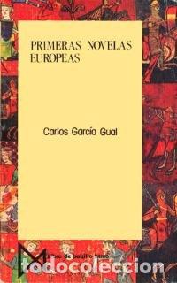 books: PRIMERAS NOVELAS EUROPEAS - Garc&iacute;a Gual,Carlos
