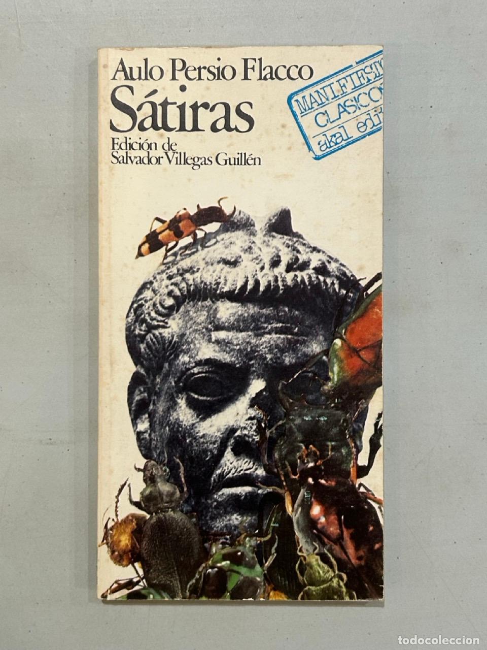 B&uuml;cher: Aulo Persio Flacco - S&aacute;tiras