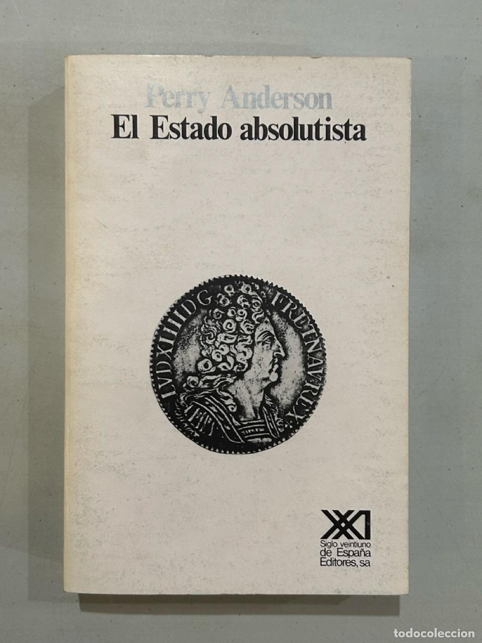 B&uuml;cher: Perry Anderson - El estado absolutista