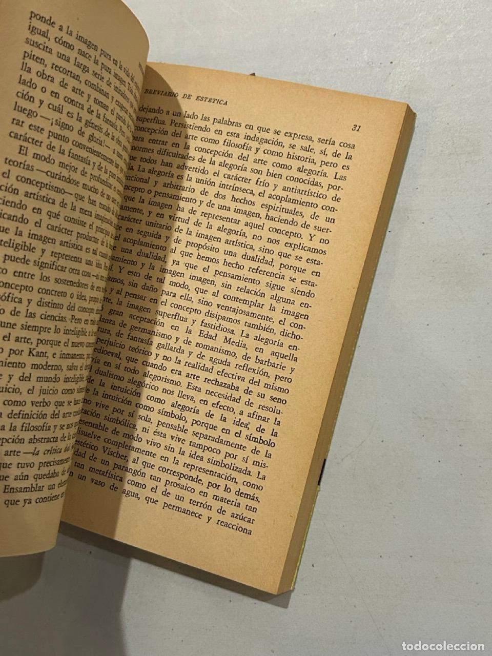 Libros: Benedetto Croce - Breviario de est&eacute;tica - Foto 2