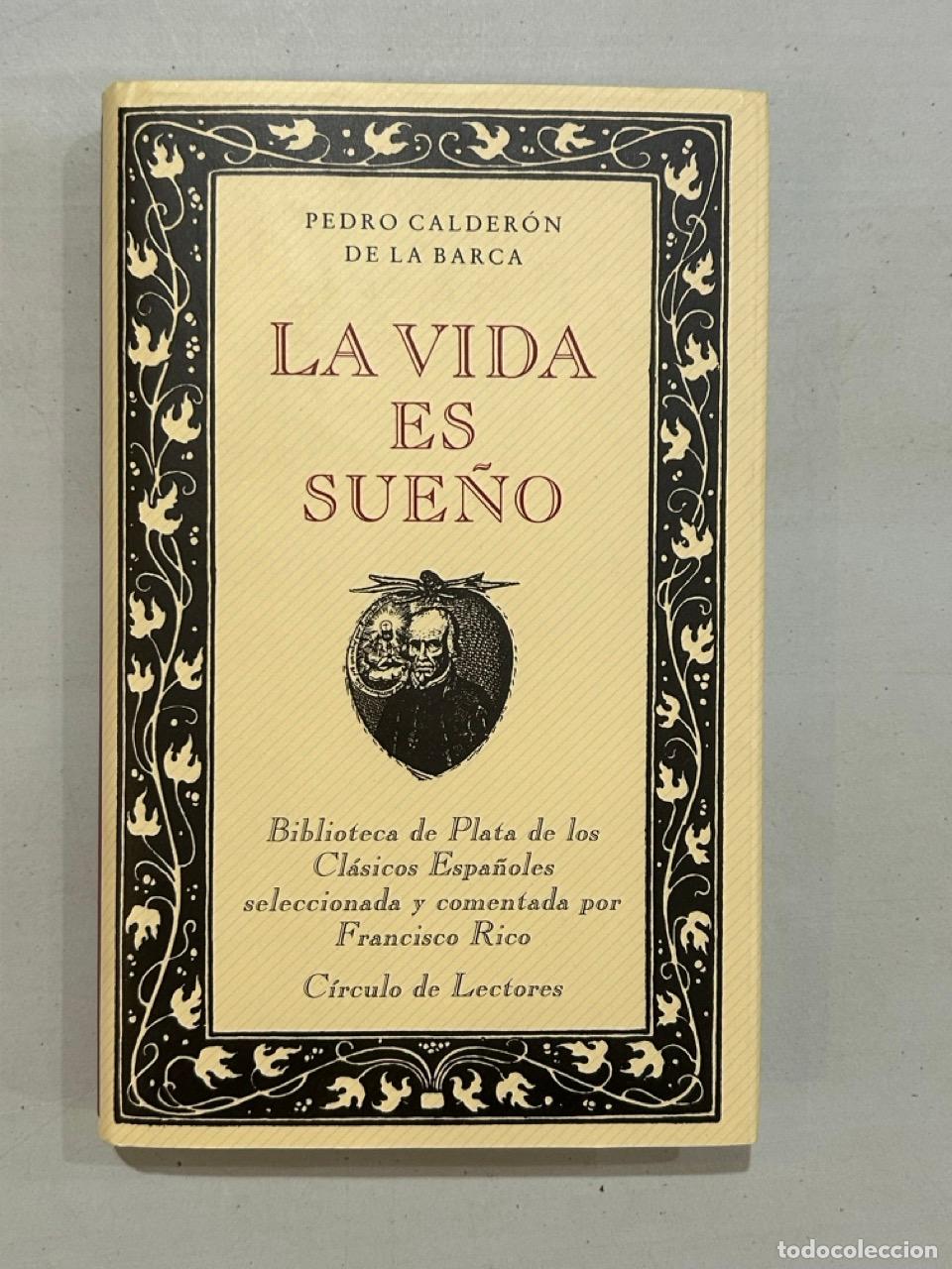 Libros: Pedro Calder&oacute;n de la Barca - La vida es sue&ntilde;o