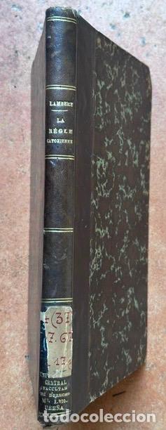 books: LA REGLE CATONIENNE - LAMBERT, Jacques