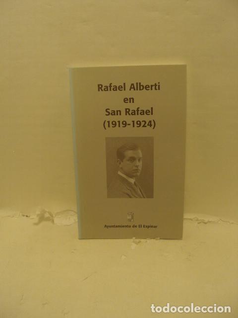 Libros: RAFAEL ALBERTI EN SAN RAFAEL (1919-1924) -