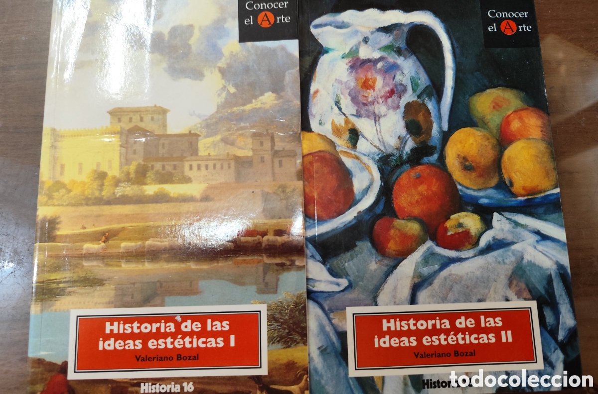 Libros: HISTORIA DE LAS IDEAS ESTETICAS. Las 2 tomos. Completo. Colecci&oacute;n El Arte - BOZAL,Valeriano