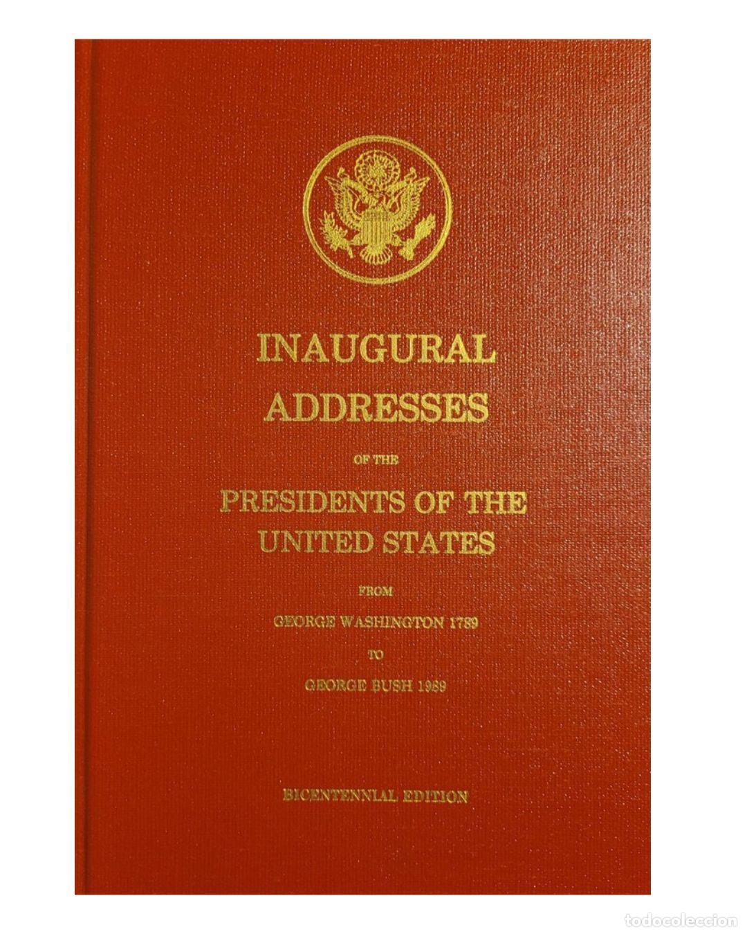 Libros: Inaugural Addresses of the Presidents - VV.AA