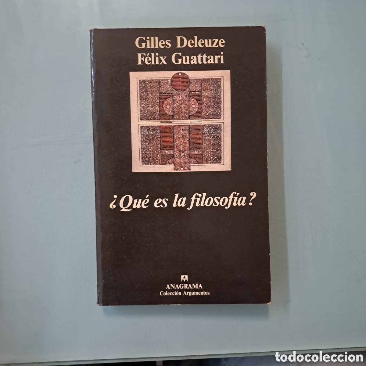 Libros: Gilles Deleuze, Que es ka filosof&iacute;a, Anagrama