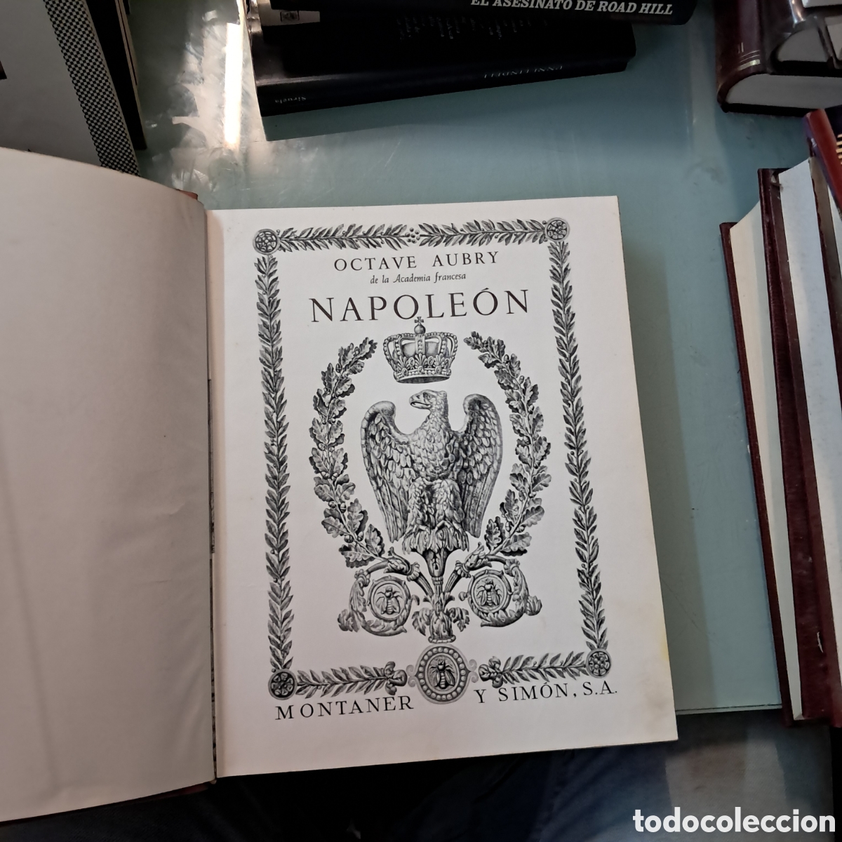 Libros: Octave Aubry, Napole&oacute;n, Montaner y Simon,1963 - Foto 3