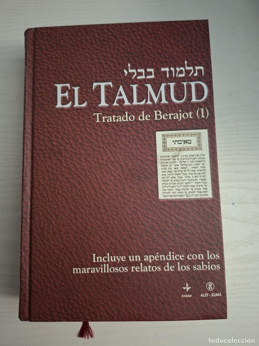 Libros: El Talmud. Tratado de Berajot (dos vol&uacute;menes) - An&oacute;nimo