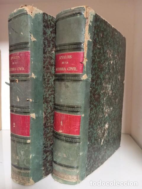 Libros: ANALES DE LA GUERRA CIVIL. ESPA&Ntilde;A DESDE 1868 A 1876. 2 TOMOS (COMPLETA) - NICOL&Aacute;S MAR&Iacute;A SERRANO; MEL