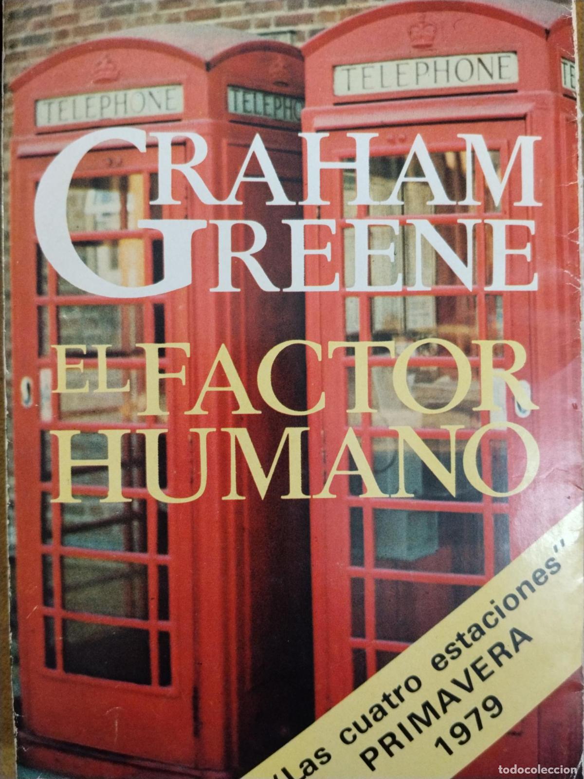 Livros em segunda m&atilde;o: El factor humano - Graham Greene
