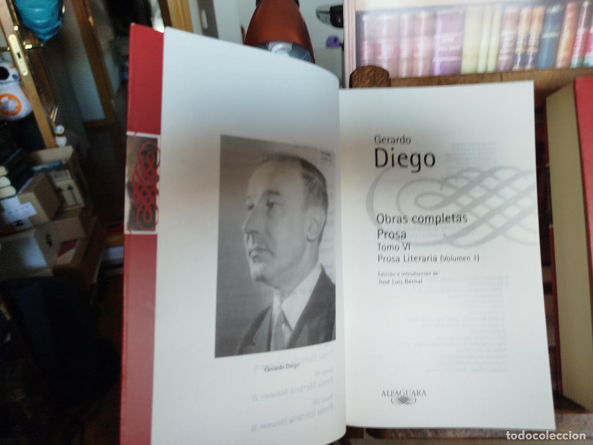 Libros: Obras completas: prosa (prosa literaria) - Diego, Gerardo (1896-1987) - Foto 6