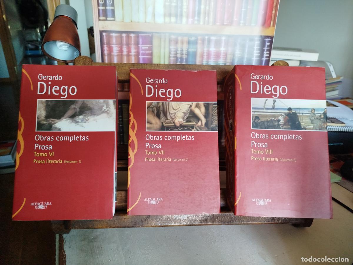 Libros: Obras completas: prosa (prosa literaria) - Diego, Gerardo (1896-1987)