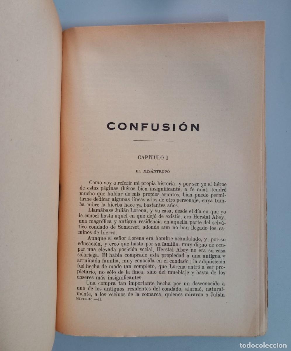 Libros: Misterio...-Confusi&oacute;n. - CONWAY, Hugo; - Foto 3