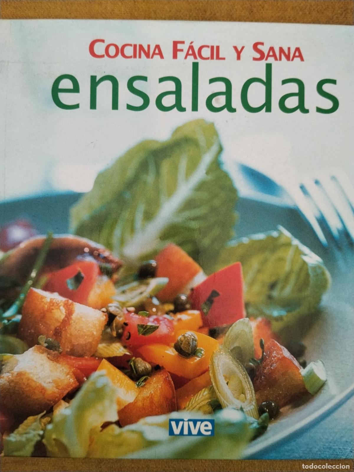 Libros: Cocina f&aacute;cil y sana en menos de 30 minutos: ENSALADAS. -