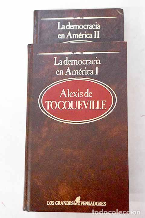 Libri di seconda mano: La democracia en Am&eacute;rica.- Tocqueville, Alexis de