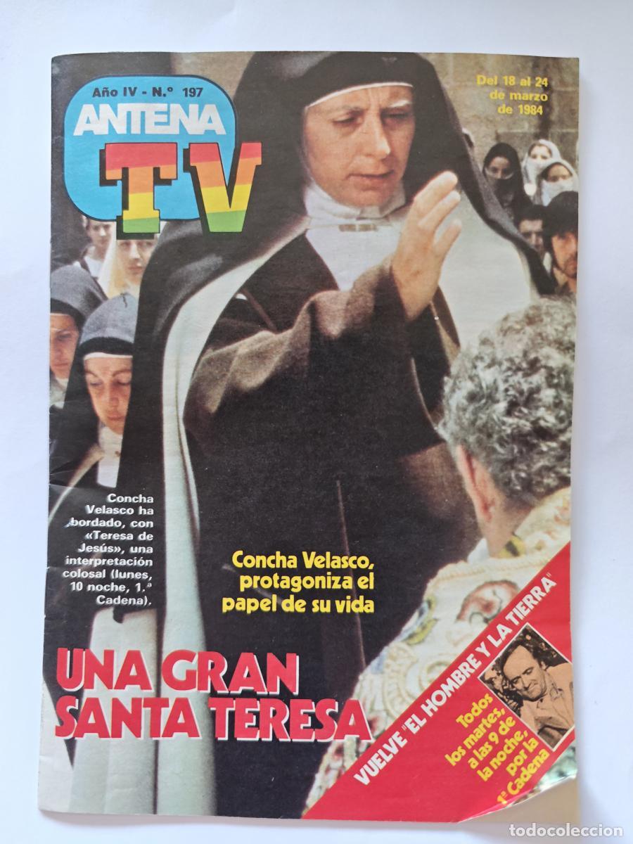 Libri di seconda mano: ANTENA TV N 197- concha velasco - 1984 -tdkc118 - revista