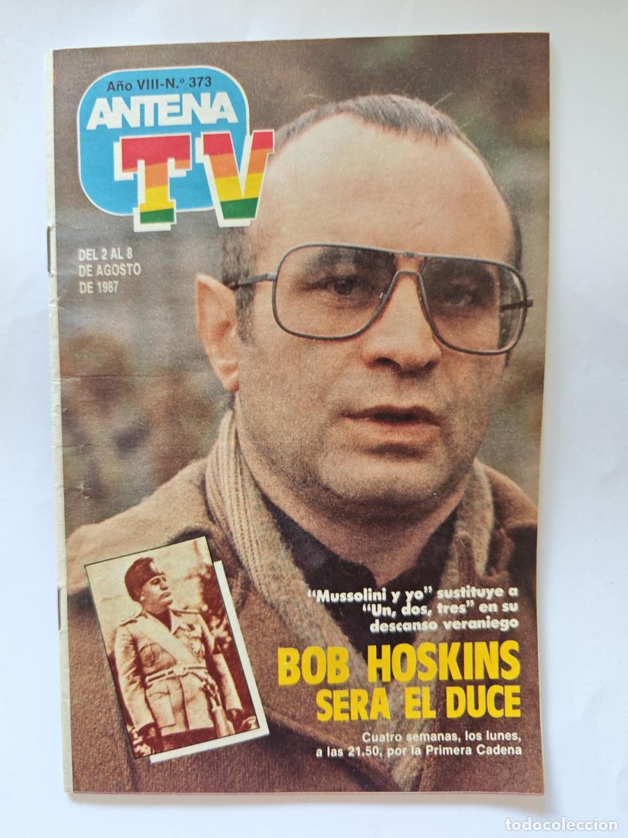 Libri di seconda mano: ANTENA TV N 373- bob hoskins- 1987 -tdkc118 - revista