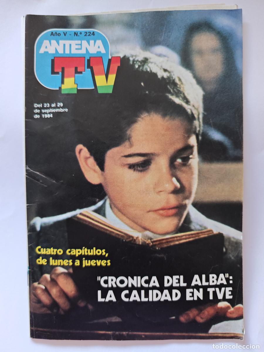 Libri di seconda mano: ANTENA TV N 224- jorge sanz- 1984 -tdkc118 - revista