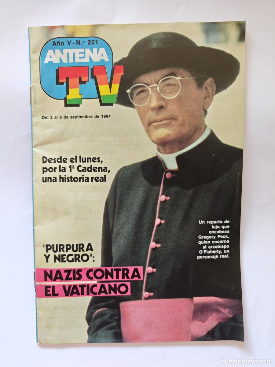 Libros: ANTENA TV N 221- gregory peck - 1984 -tdkc118 - revista