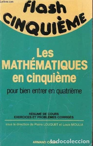 Libros: Les math&eacute;matiques en cinqui&egrave;me- 9782200076344