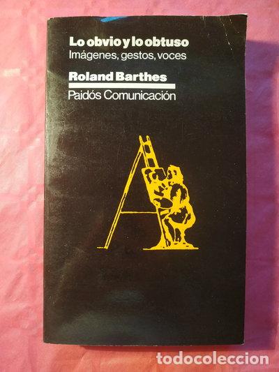books: Lo obvio y lo obtuso- 9788475094007