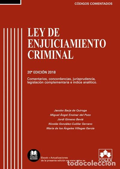 Livres: Ley de Enjuiciamiento Criminal- 9788417135478