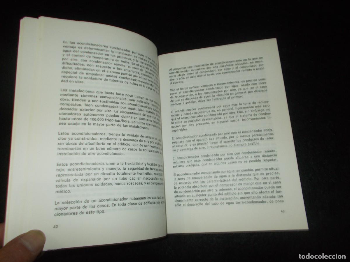 Libros: GENERALIDADES SOBRE AIRE ACONDICIONADO. ROCA. 1986. Libro - Foto 3