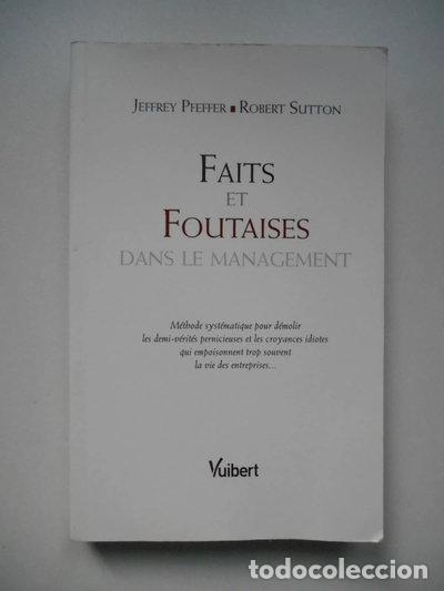 books: Faits et foutaises dans le management- 9782711743353
