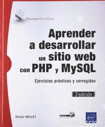 Libros: APRENDER A DESARROLLAR UN SITIO WEB CON PHP Y MYSQL- 9782409018039