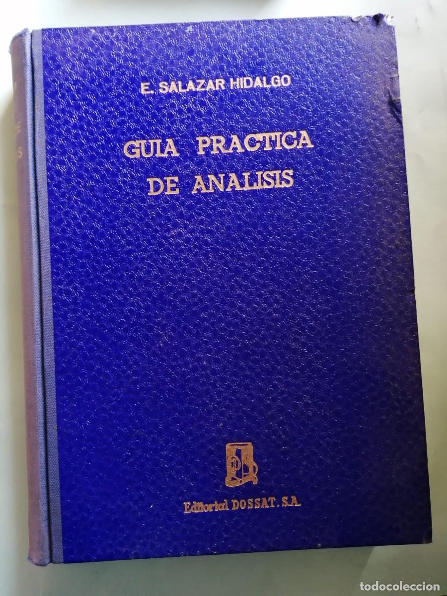 Livres: GUIA PRACTICA DE ANALISIS (E. SALAZAR HIDALGO)