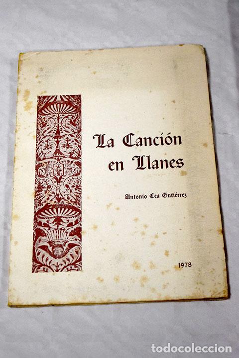 books: La canci&oacute;n en Llanes
