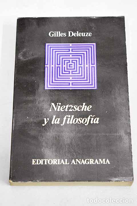 Libros: Nietzsche y la filosof&iacute;a.- Deleuze, Gilles