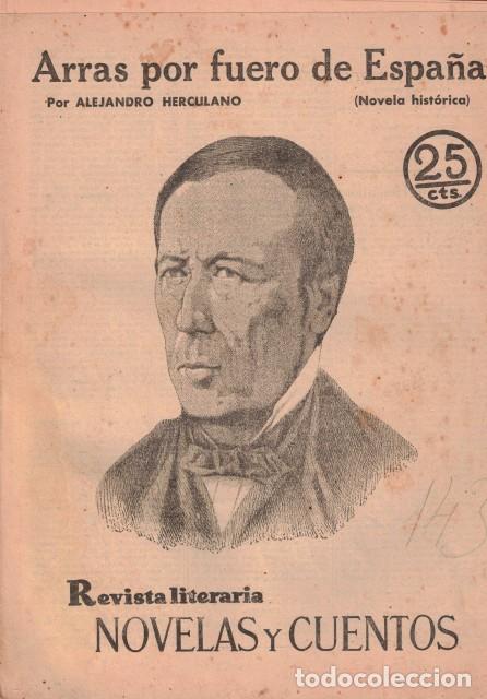 Libri di seconda mano: ARRAS POR FUERO DE ESPA&Ntilde;A (Novela hist&oacute;rica) - HERCULANO, ALEJANDRO