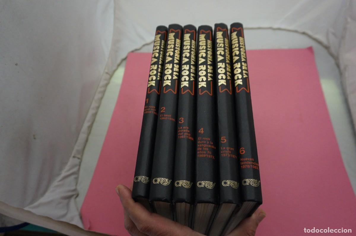 Libros: 22D/ 6 TOMOS - COMPLETA - HISTORIA DE LA MUSICA ROCK - EDICIONES ORBIS S.A.