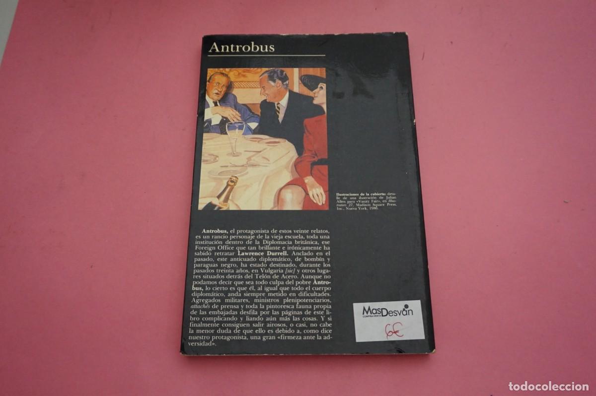 Libros: 4B/ ANTROBUS - LAWRENCE DURRELL / TUSQUETS EDITORES - Foto 5