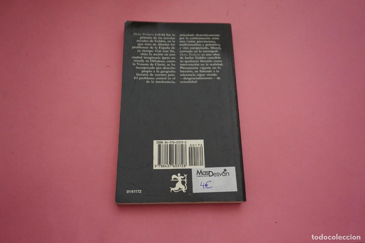 Libros: 4B/ DO&Ntilde;A PERFECTA - BENITO PEREZ GALDOS / CATEDRA EDITOR - Foto 5