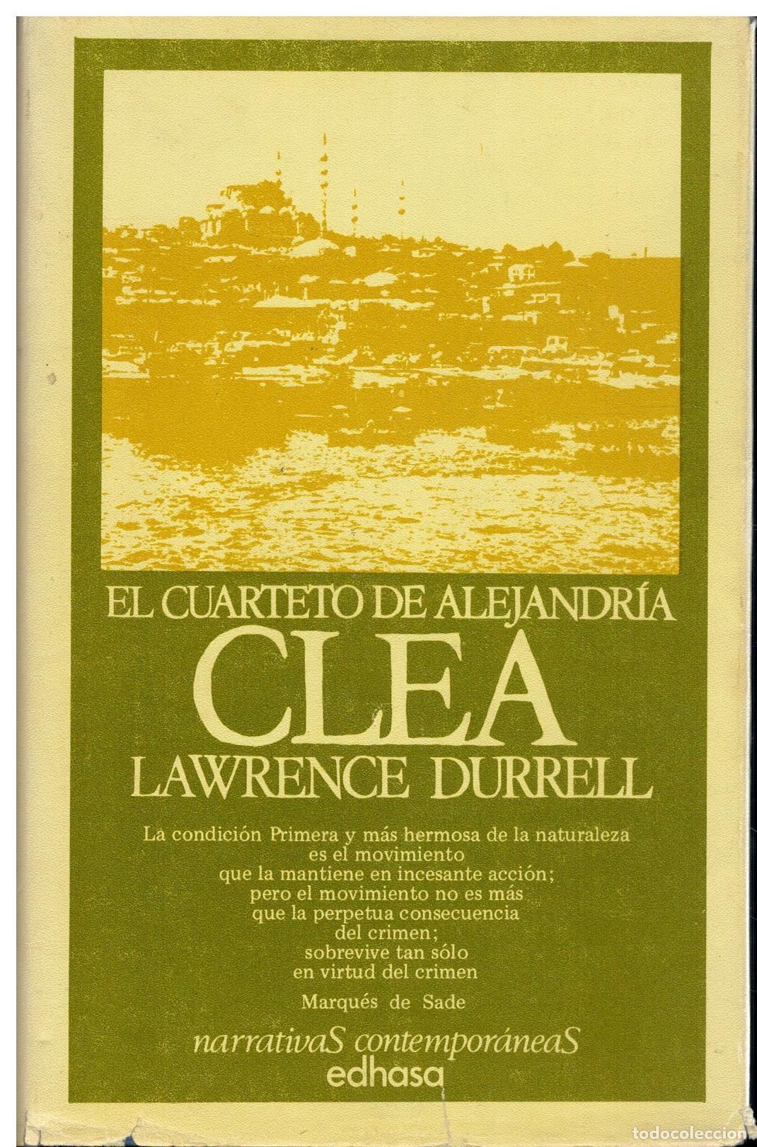 Libros: EL CUARTETO DE ALEJANDR&Iacute;A. CLEA. - Foto 1