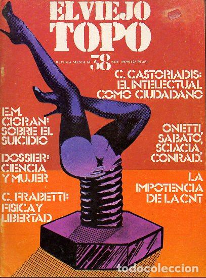 Libri di seconda mano: EL VIEJO TOPO. Revista mensual. N&ordm; 38. Cont.: Entrevista con E. M. Cioran: sobre el suicidio; C. Cas