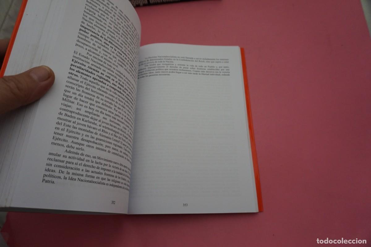 Libros: 8D/ ADOLF HITLER - MI LUCHA - 2 VOL&Uacute;MENES EN UNO - Foto 3