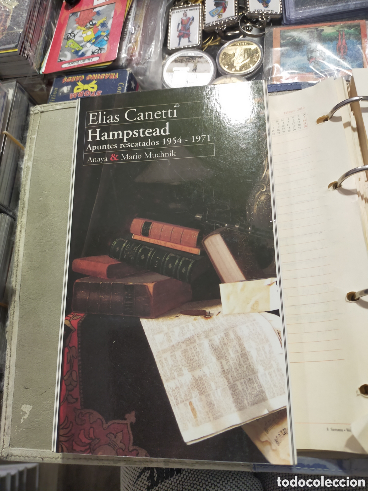 Libri di seconda mano: HAMPSTEAD ELIAS CANETTI APUNTES RESCATADOS 1954-1971 ANAYA MUY BUEN ESTADO