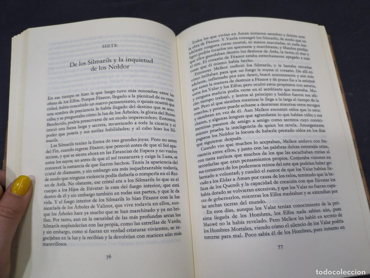 Libros: J.R.R.Tolkien, El.simarillion, C&iacute;rculo de Lectores - Foto 3