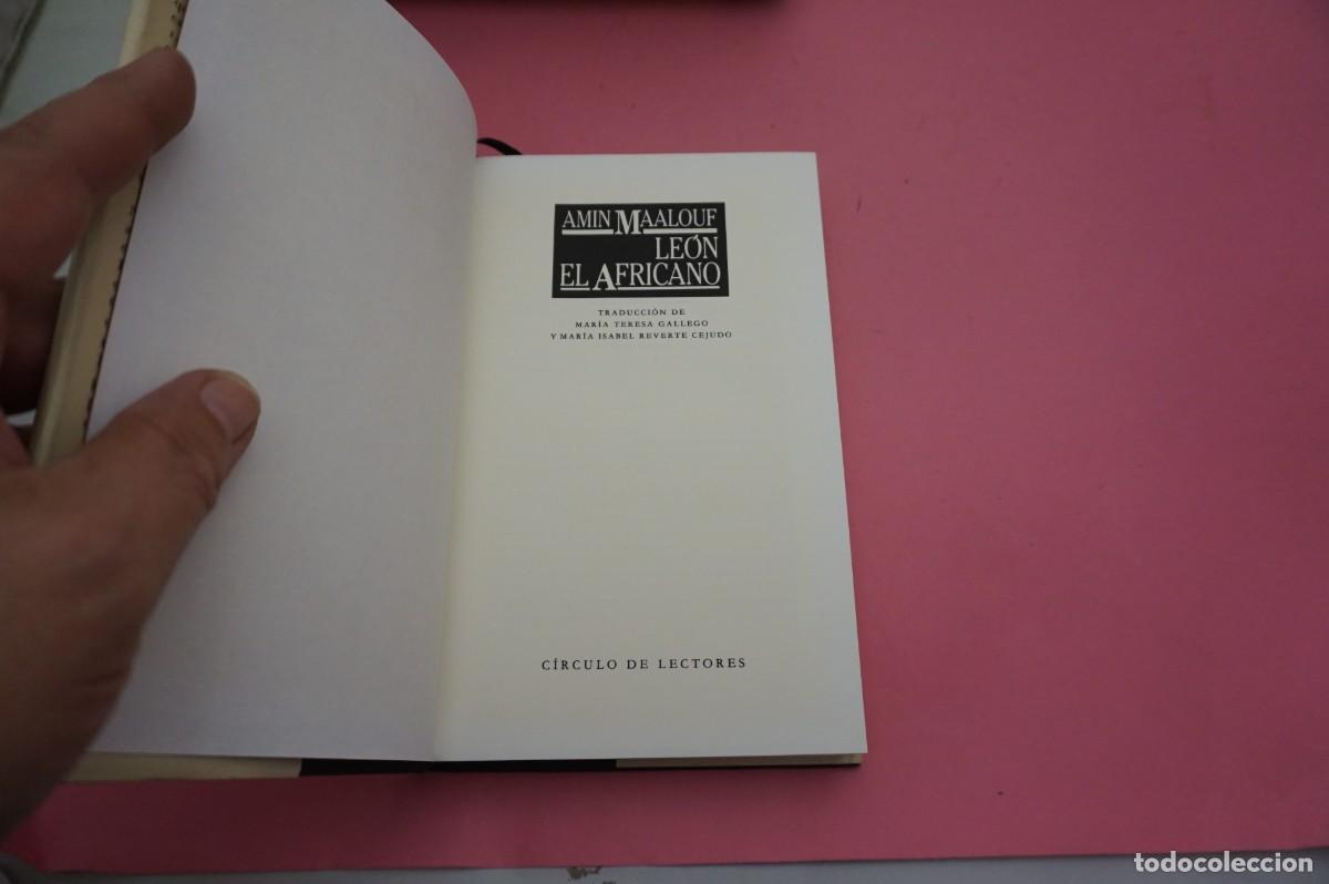 Libros: S3/ LEON EL AFRICANO - AMIN MAALOUF / CIRCULO DE LECTORES - Foto 2