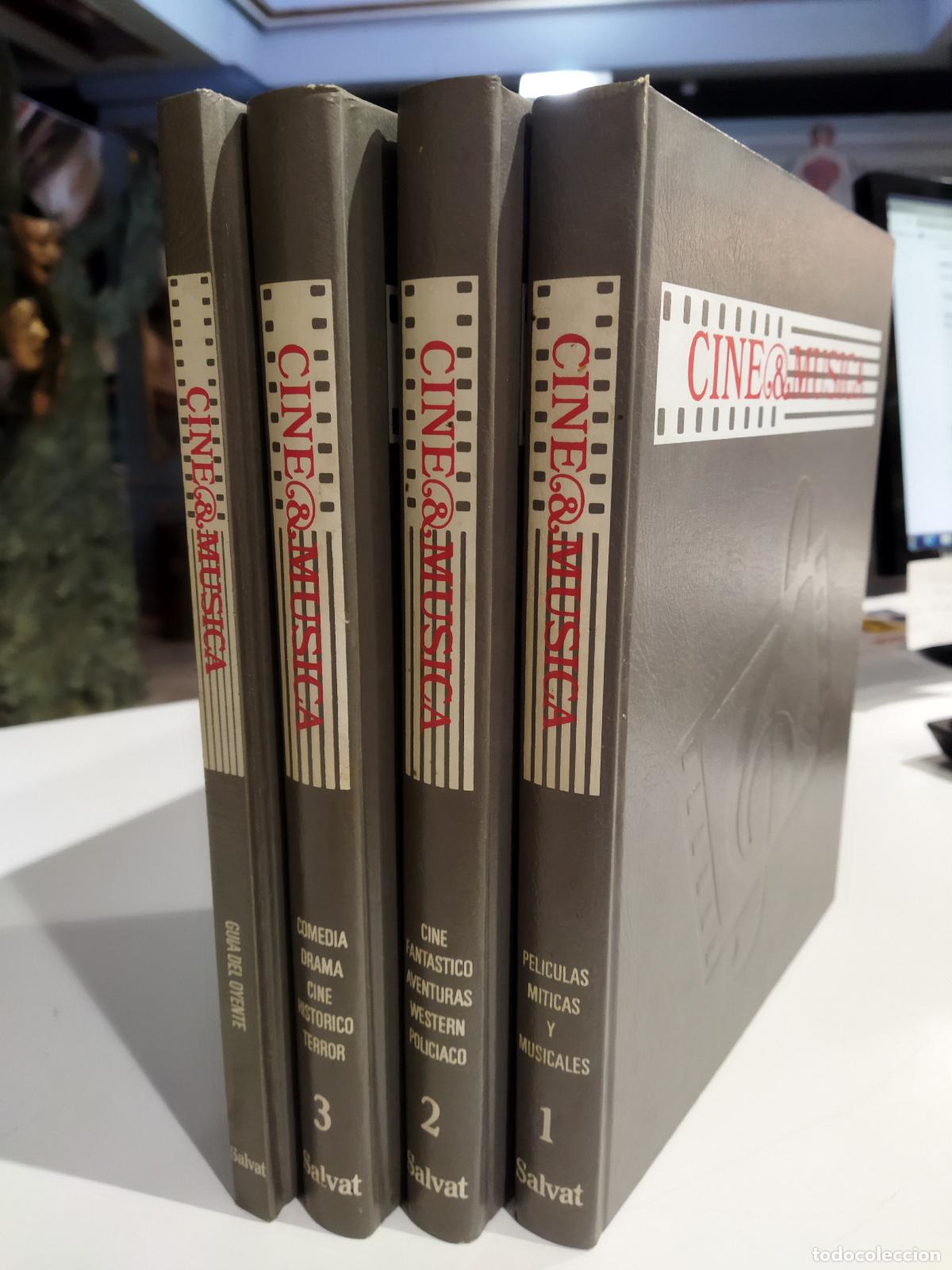 Livros em segunda m&atilde;o: CINE Y MUSICA. LAS OBRAS MAESTRAS DEL CINE. 4 VOL. - VARIOS