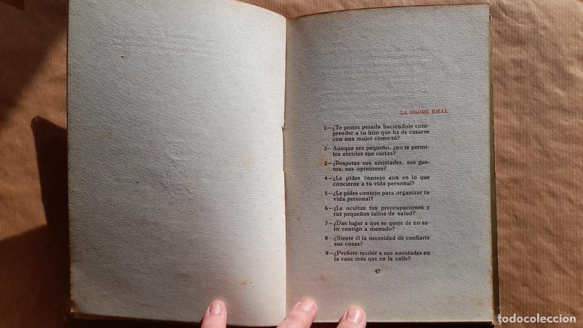 Libros: EL LIBRO DE LA MADRE - Doctora Mc Cormick 1947 - Foto 4