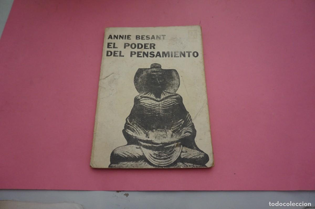Libros: S3/ EL PODER DEL PENSAMIENTO - ANNIE BESANT / EDITORIAL KIER S.A. - Foto 1