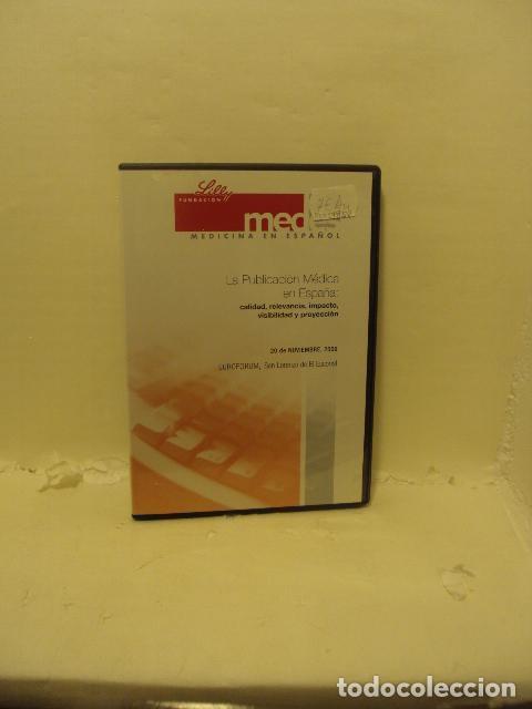 books: LA PUBLICACI&Oacute;N M&Eacute;DICA EN ESPA&Ntilde;A: Calidad,relevancia,impacto,visibilidad y proyecci&oacute;n.(1 dvd) -
