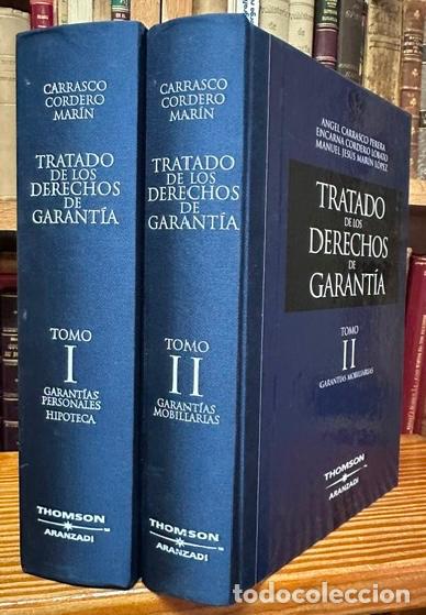 Livres: TRATADO DE LOS DERECHOS DE GARANTIA - CARRASCO PERERA, Angel - CORDERO LOBATO, Encarna - MARIN LOPEZ