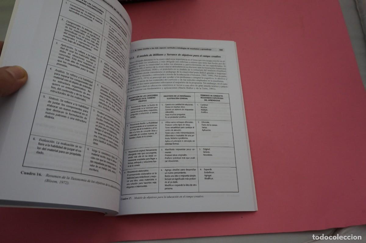 Libros: 11A/ DIAGNOSTICO Y EDUCACION DE LOS MAS CAPACES - UNED - Foto 3