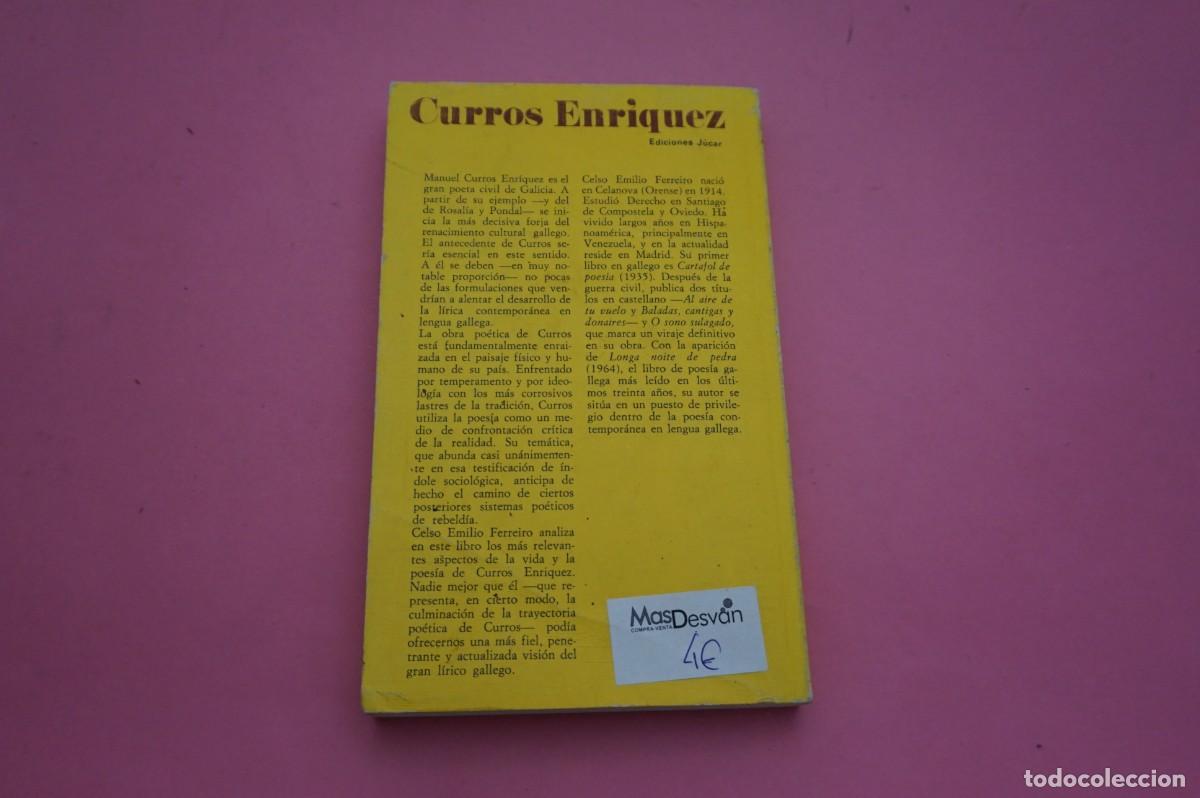 Libros: 24A/ CURROS ENRIQUEZ - CELSO EMILIO FERREIRO / EDICIONES JUCAR - Foto 5