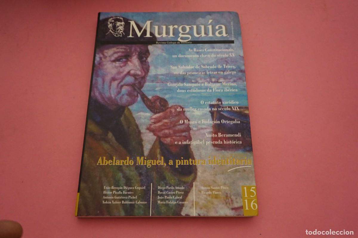 Livres: 24A/ MURGUIA - REVISTA GALEGA DE HISTORIA - ABERLARDO MIGUEL, A PINTURA INDENTITARIA